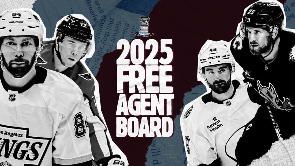 Colorado Avalanche Free Agent Board